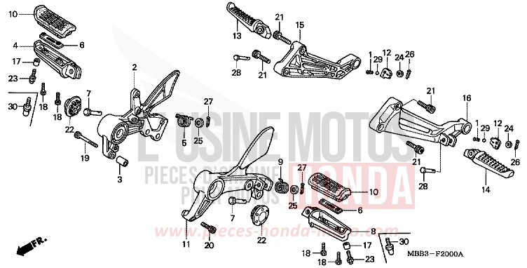 STEP for FireStorm ITALIAN RED (R157) from 1999
