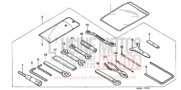 TOOLS for FireStorm ITALIAN RED (R157) from 2000