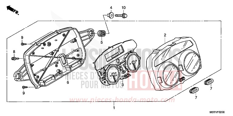 METER for Varadero SHASTA WHITE (NH138) from 2011