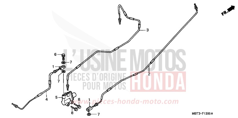 PROPORTIONING CONTROL VALVE for Varadero PEARL PRISM BLACK (NH418) from 2000