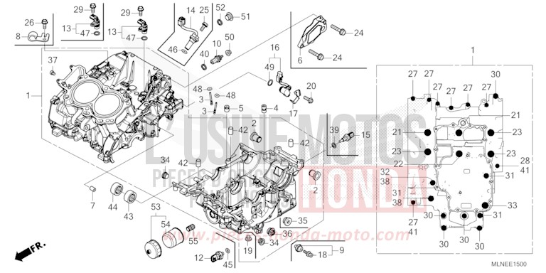 CARTER per CRF1100D GRAND PRIX RED (R380B) del 2025