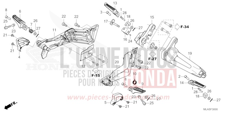 STEP (CMX1100A/D/D3) for CMX1100 PEARL HAWKSEYE BLUE (PB409) from 2025