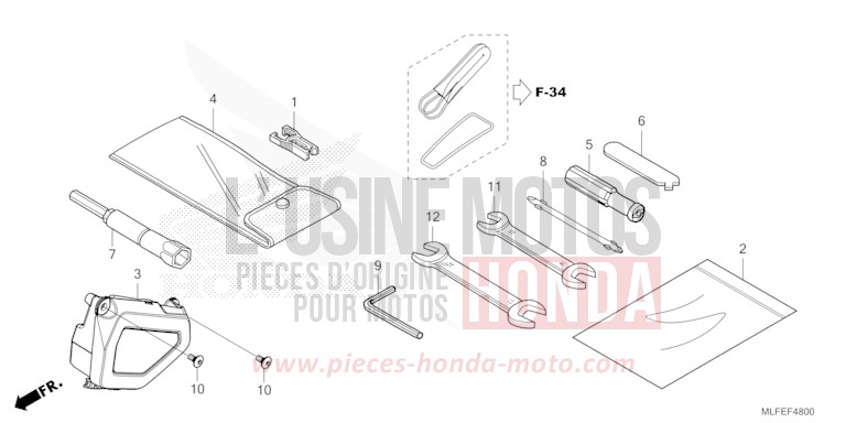 TOOL for NT1100 GUNMETAL BLACK METALLIC (NHC52) from 2025