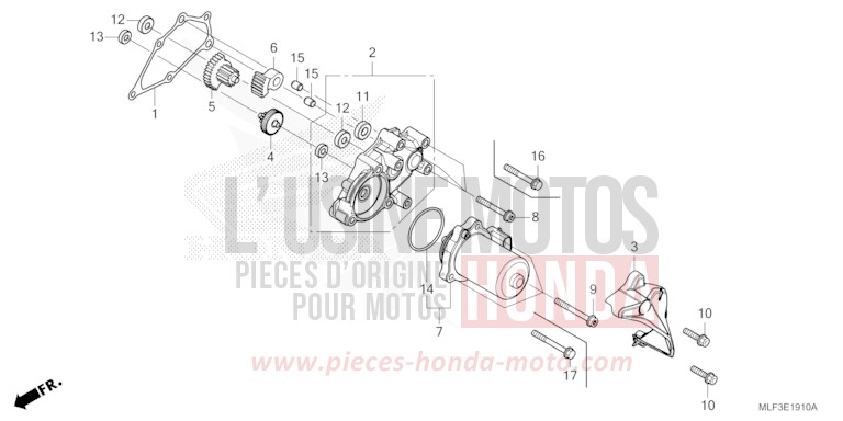 REDUCTION GEAR for NT1100 MAT JEANS BLUE METALLIC (PB417) from 2024