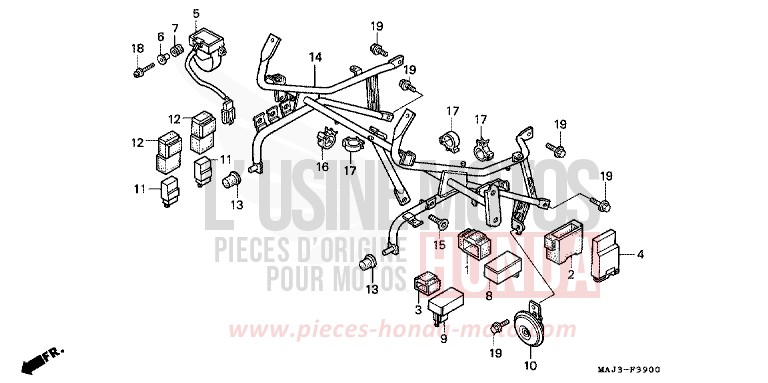 COWL STAY (ST1100) for Pan-European CANDY WINE BERRY RED-U (R114) from 1997