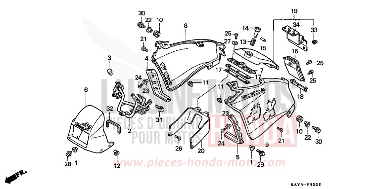 COWL for Transcity NASHI (NASHI) from 1989