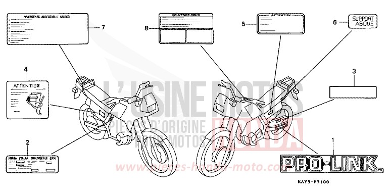 CAUTION LABEL for Transcity NASHI (NASHI) from 1989