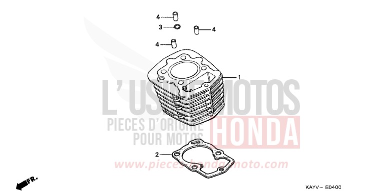 CYLINDER for Transcity BLACK (NH1D) from 1997