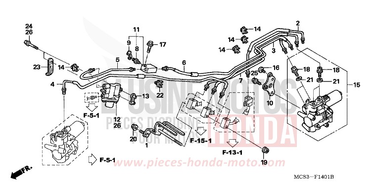 PROPORTIONING CONTROL VALVE (ST1300A) for ST1300 AMAZONA GREEN METALLIC (BG125) from 2002