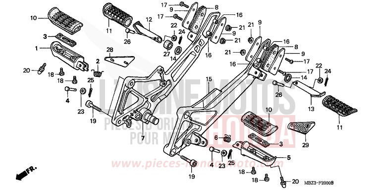 STUFE for Hornet CANDY TAHITIAN BLUE (PB215) from 1998