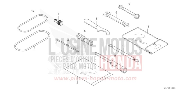 TOOL for CL500A MAT GUNPOWDER BLACK METALLIC (NH436) from 2025