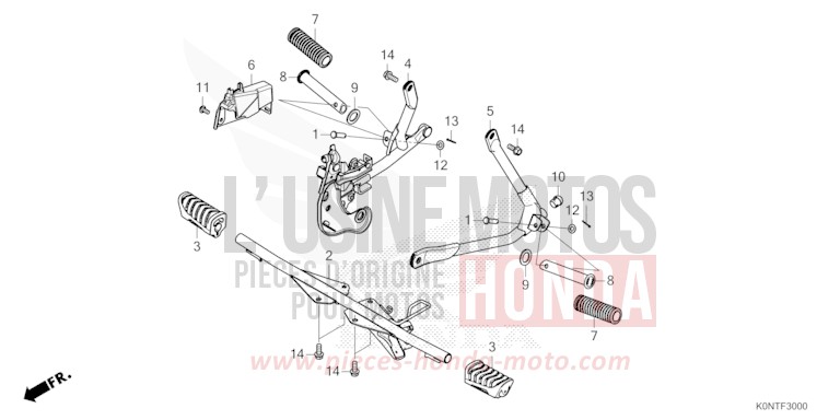 STEP for CBF125MEF MAT AXIS GRAY METALLIC (NH303) from 2026