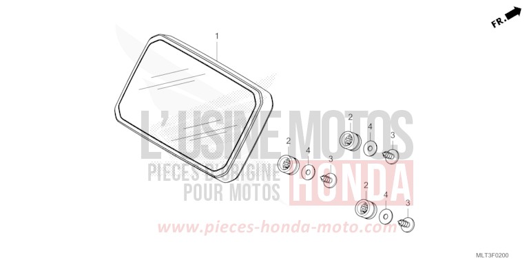 METER for CB1000GT PEARL DEEP MUD GRAY (NHC47) from 2026