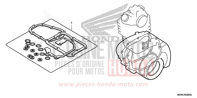KIT GUARNIZIONI B per CRF450R EXTREME RED (R292) del 2014