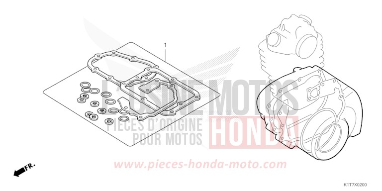 GASKET KIT B for CRF300LA EXTREME RED (R292) from 2023
