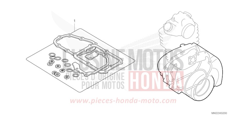 GASKET KIT B for CRF450R EXTREME RED (R292) from 2022