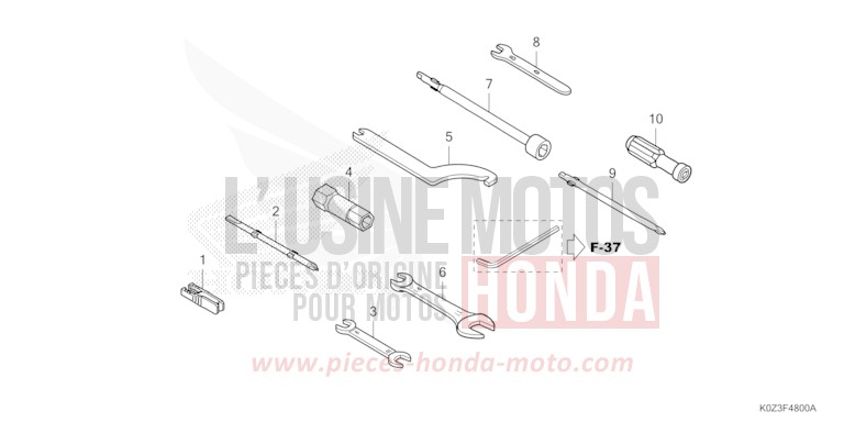 TOOL for GB350S PUCO BLUE (B187) from 2025