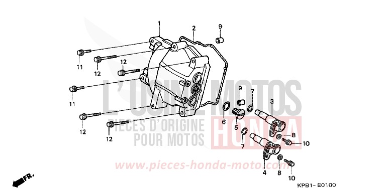 CYLINDER HEAD COVER for JAZZ ACCURATE SILVER METALLIC (NH146) from 2001