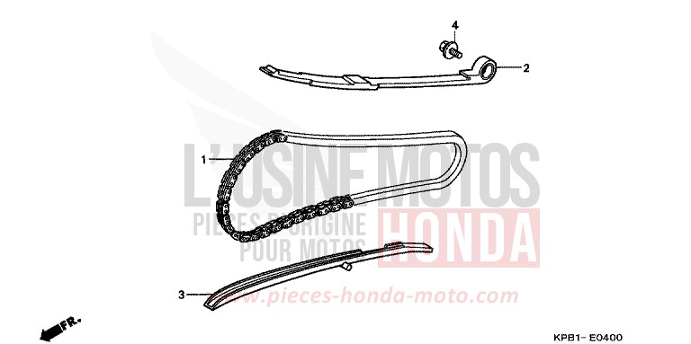 CAM CHAIN/TENSIONER for JAZZ ACCURATE SILVER METALLIC (NH146) from 2001