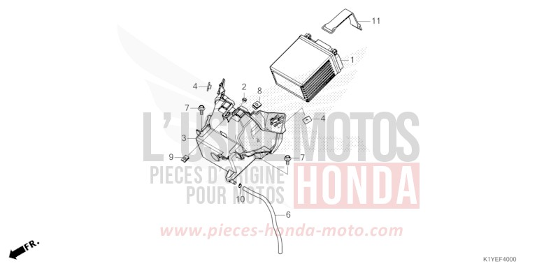 BATTERY for PCX PEARL SNOWFLAKE WHITE (NHD01) from 2025