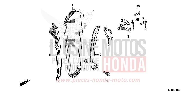 CAM CHAIN/TENSIONER for CRF250R EXTREME RED (R292) from 2016