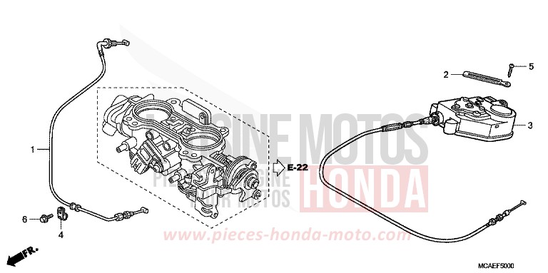 CRUISE CONTROL (GL18009/A) for Goldwing BLOODSTONE RED METALLIC (R287) from 2009