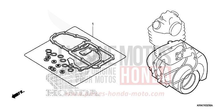 GASKET KIT B for CRF250R EXTREME RED (R292) from 2016