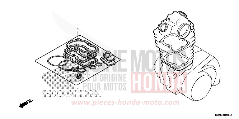 GASKET KIT A for CRF250R EXTREME RED (R292) from 2017