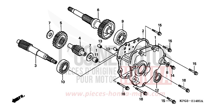TRANSMISSION for Foresight PURE BLACK (NH237) from 1998