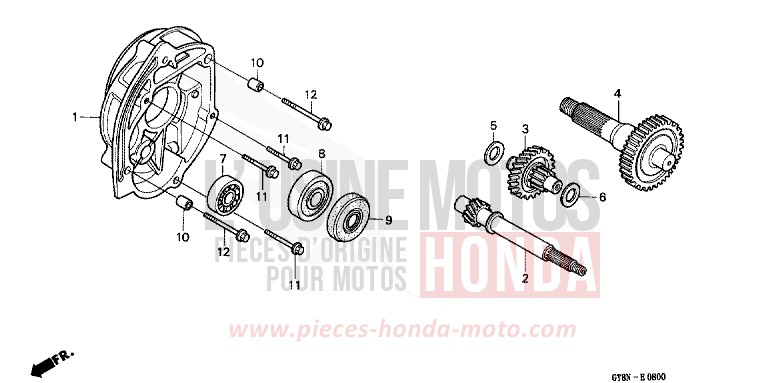 TRANSMISSION for Wallaroo BRUGGE MAROON (R189) from 1992