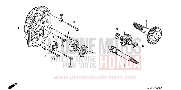 TRANSMISSION for Wallaroo FIESTA VIOLET (RP130) from 1994