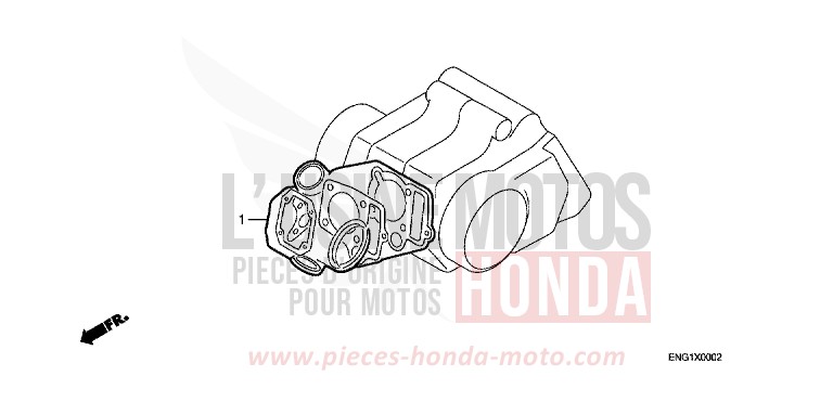 GASKET KIT A for DAX CANDY RUBY RED (R4) from 1994
