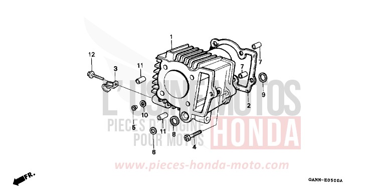 CYLINDER for DAX BLACK (NH1) from 1992