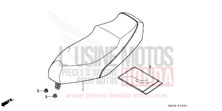 SEAT (2) for BALI ANTONIO RED (R144) from 1995