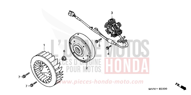 GENERATOR for BALI PEARL CONIFER GREEN (G161) from 1998