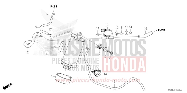 CANISTER for NX500 GRAPHITE BLACK (NHB01) from 2026