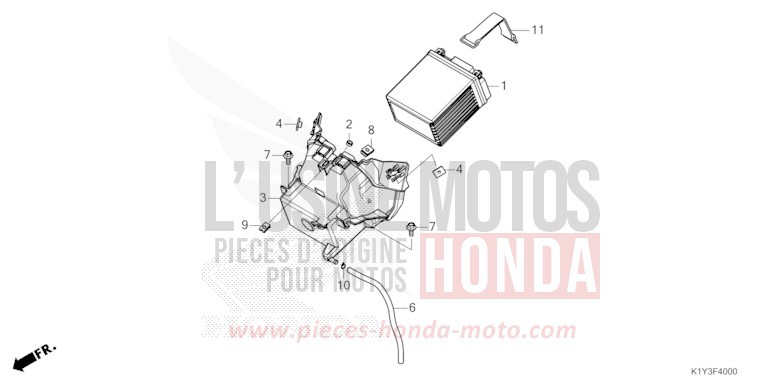 BATTERY for WW125 CANDY LUSTER RED (R368) from 2021