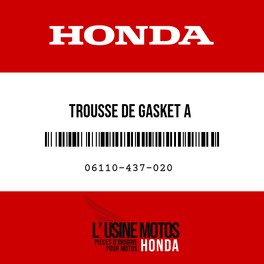 image de 06110-437-020 TROUSSE DE GASKET A