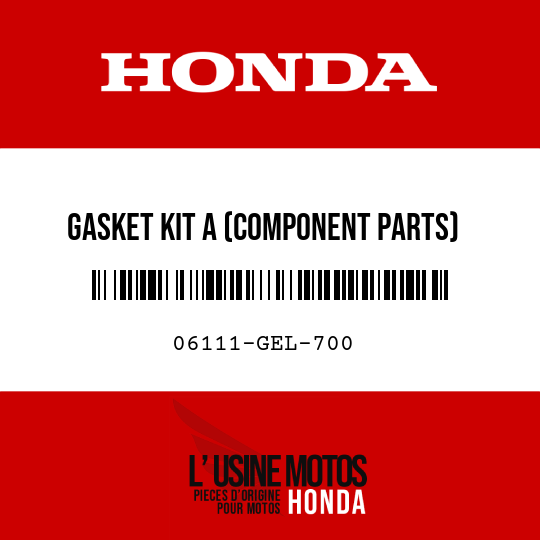 image de 06111-GEL-700 GASKET KIT A (COMPONENT PARTS)