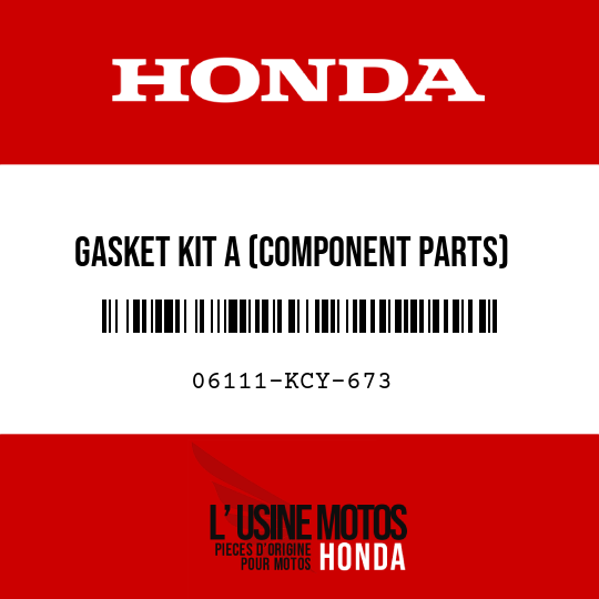 image de 06111-KCY-673 GASKET KIT A (COMPONENT PARTS)