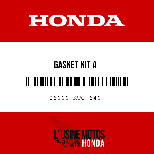 image de 06111-KTG-641 GASKET KIT A