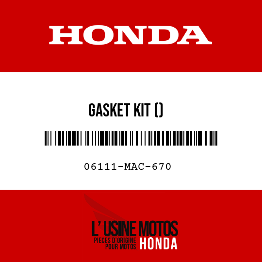 image de 06111-MAC-670 GASKET KIT ()