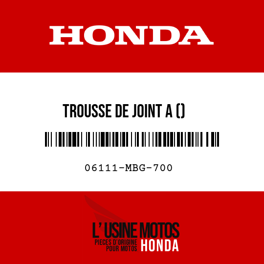 image de 06111-MBG-700 TROUSSE DE JOINT A ()