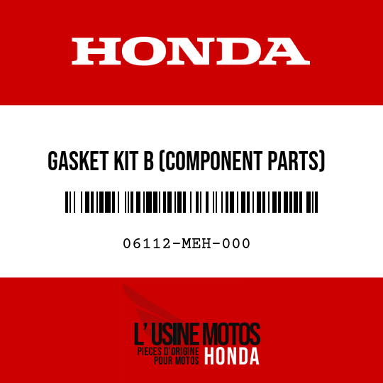 image de 06112-MEH-000 GASKET KIT B (COMPONENT PARTS)