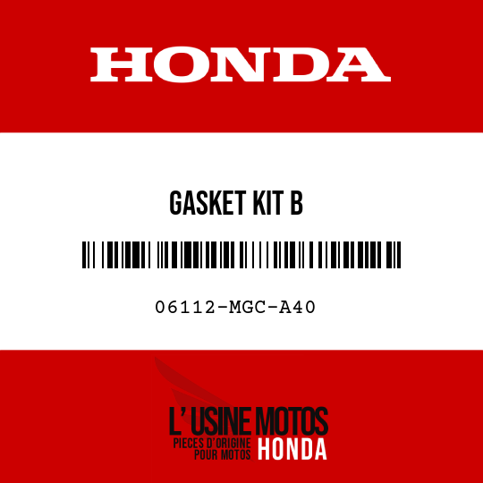 image de 06112-MGC-A40 GASKET KIT B