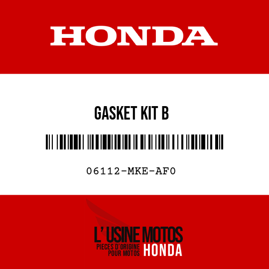 image de 06112-MKE-AF0 GASKET KIT B