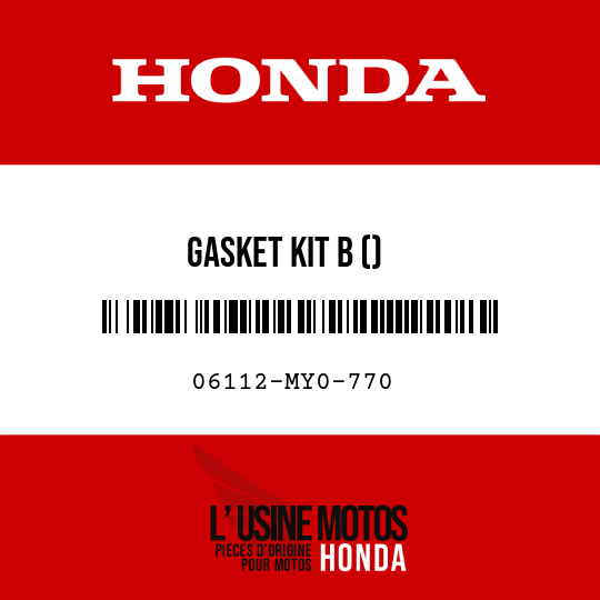 image de 06112-MY0-770 GASKET KIT B ()
