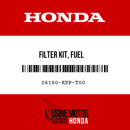 image de 06160-KPP-T00 FILTER KIT, FUEL