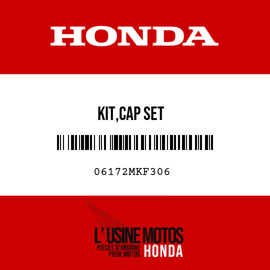 image de 06172MKF306 KIT,CAP SET