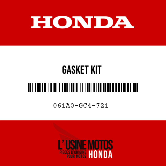 image de 061A0-GC4-721 GASKET KIT